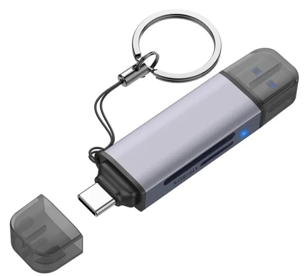 Lecteur de cartes Netac WK13 USB-A 3.2/USB-C 3.2