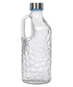 CARAFE EN VERRE ELEGANTE PANDIANI AVEC COUVERCLE Bouteille 1,2L