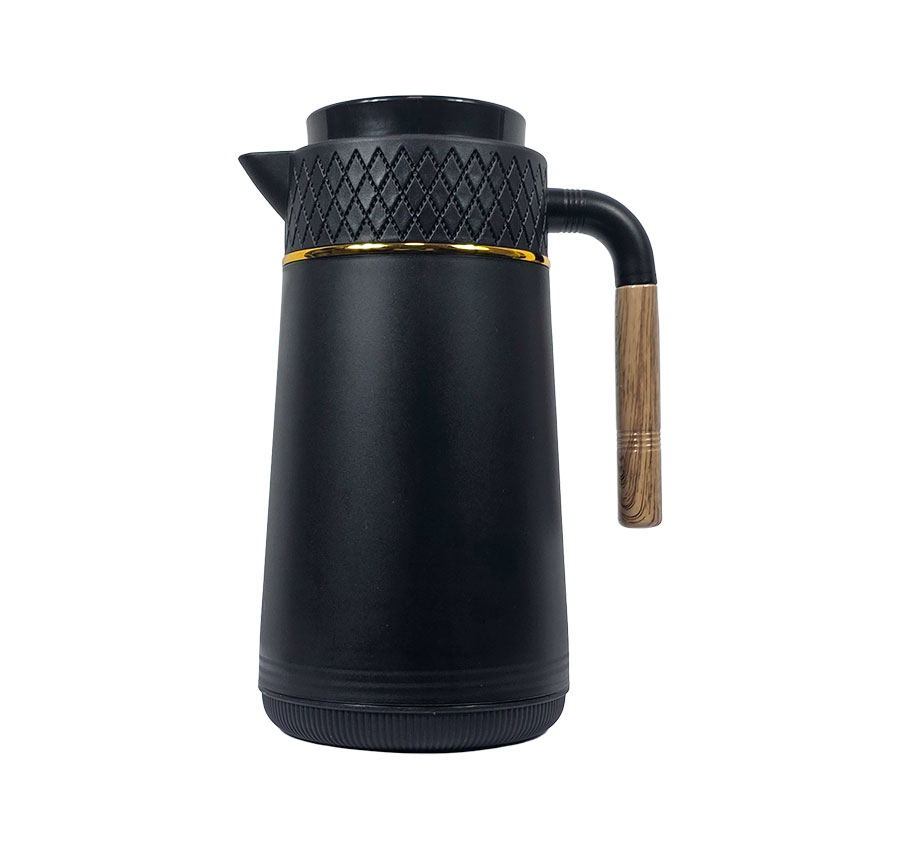 Thermos 1L, Chaud &amp; Froid, Noir Brittany motif