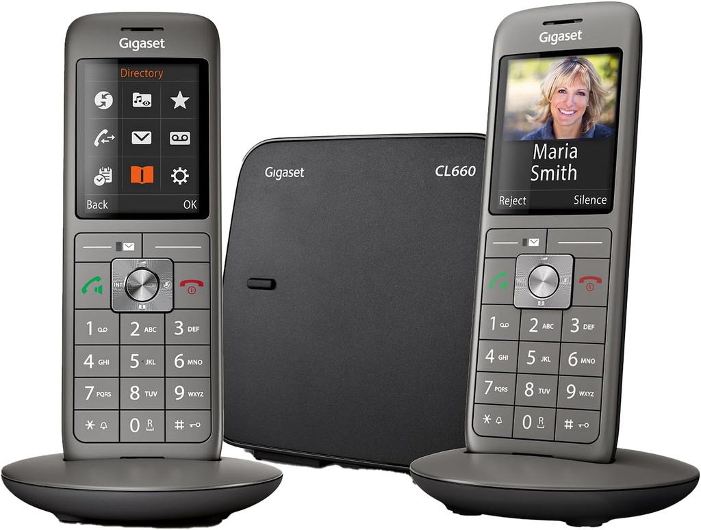 Gigaset CL660 Duo Graphite DECT