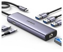 Ugreen HUB USB-C 6 en 1 Supporte PD (Power Delivery) 100W Recharge (15598)