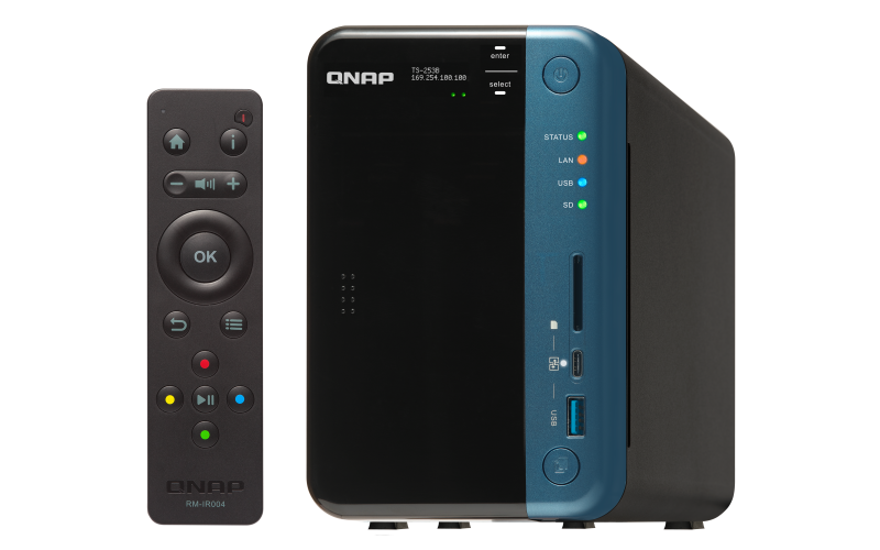 Serveur NAS QNAP TS-253B-4G 2 Baie