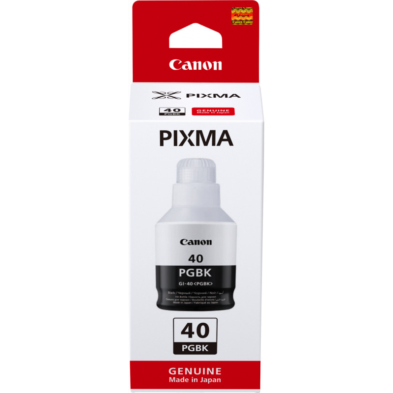 Bouteille CANON GI-40 Black