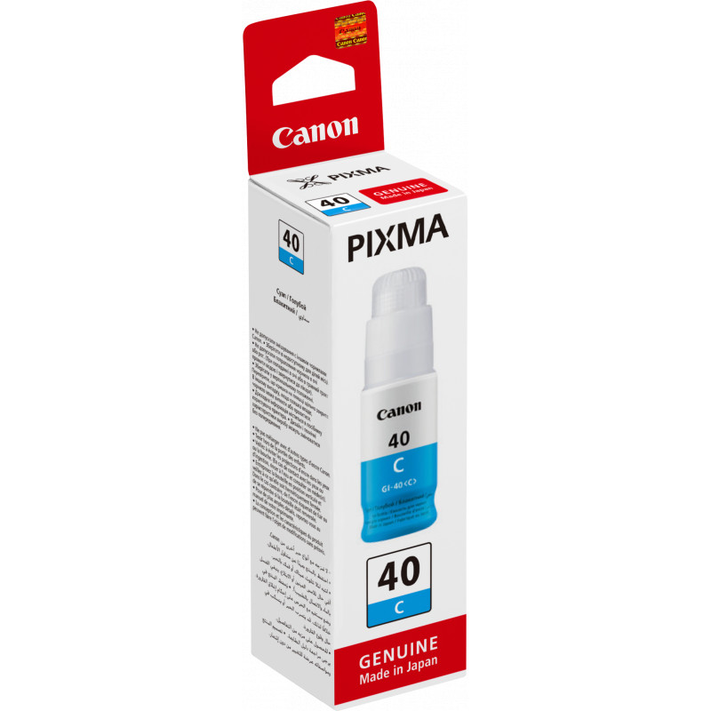 Bouteille CANON GI-40 Cyan