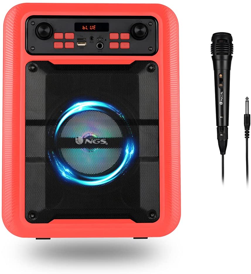 Haut parleurs NGS Roller Lingo - 20W Bluetooth + Microphone