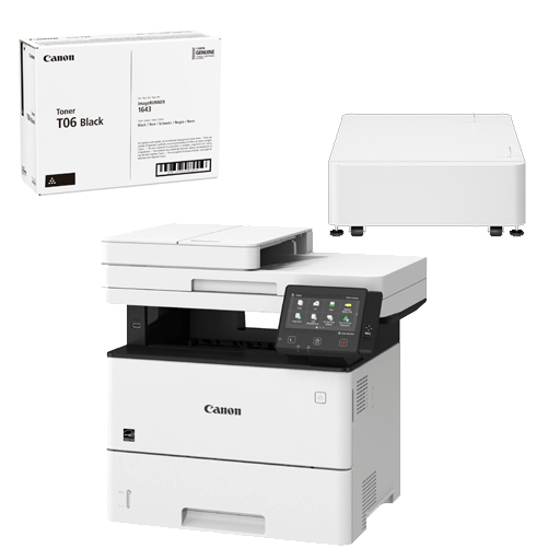 [3630C006AA] Copieur Canon imageRUNNER 1643i + Socle + Toner noir