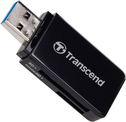 [TS-RDF5K] Lecteurs de cartes SD/MicroSD Transcend USB 3.0 (TS-RDF5K)