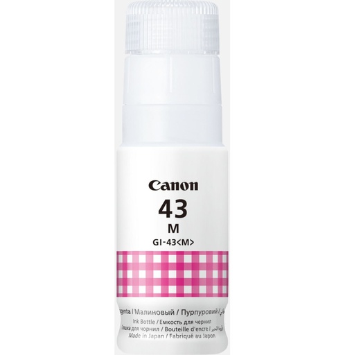 [4680C001AA] Bouteille d'encre Canon GI-43 Magenta