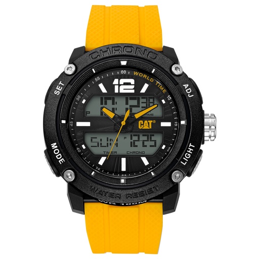 [MF.145.27.111] Montre Caterpillar POWER A Jaune / Noir (MF.145.27.111)
