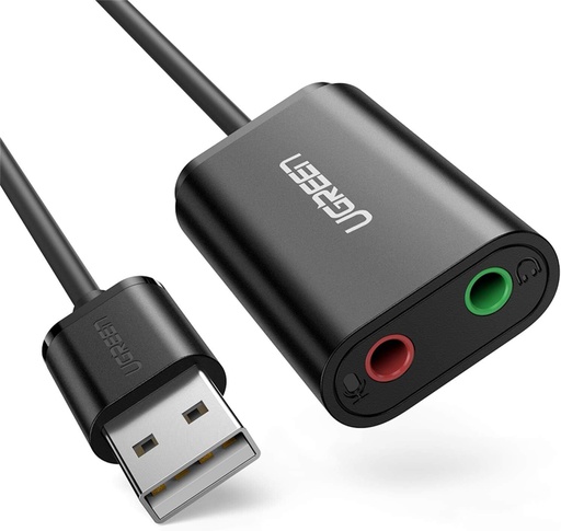 [30724] Adaptateur USB-A vers Jack 3.5 mm audio Stereo (30724)