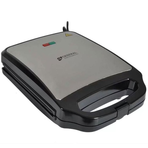 [SLS9001] General Panini , Sandwich Maker Et Gaufrier, Plaques Antiadhésives, Grille viande Multifonction, 1200W