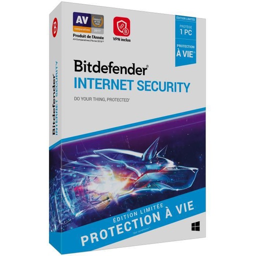 [CR_IS_1_12EXFR] Bitdefender Internet Security 1 an 1 PC
