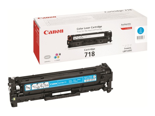 [2661B002AA] Toner Canon 718 Cyan