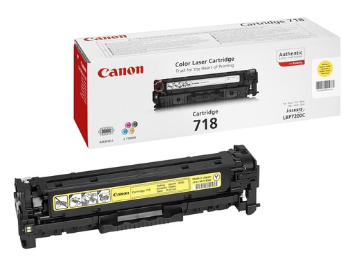 [2659B002AA] Toner Canon 718 Yellow
