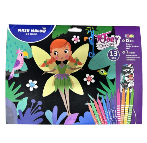 [BP-KR972150] Mash Malow Set de Coloriage FAIRY VELVET