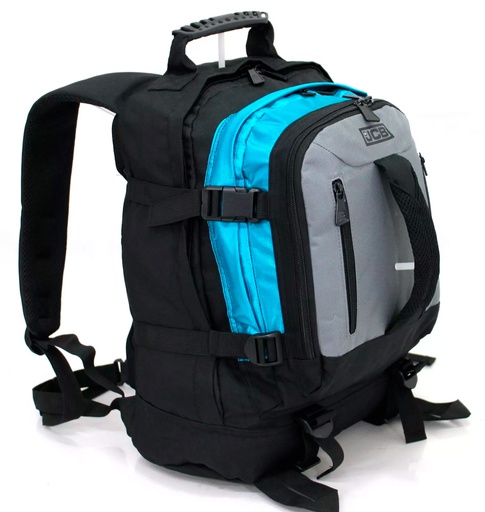 [JCBBP18Naqua] Sac à dos JCB BP18 polyvalent avec bretelles réglables Aqua