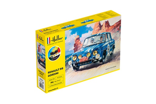 [1000567000] STARTER KIT Heller Renault 8 Gordini