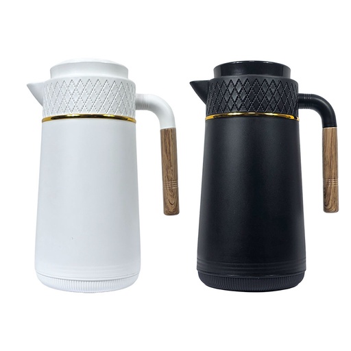 [pack2313] Pack 2 Thermos 1L, Chaud &amp; Froid, café lait Brittany motif