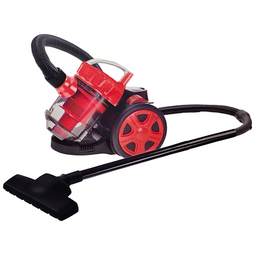 Luxus CleanPro Aspirateur sans sac très performant 1000 w rouge