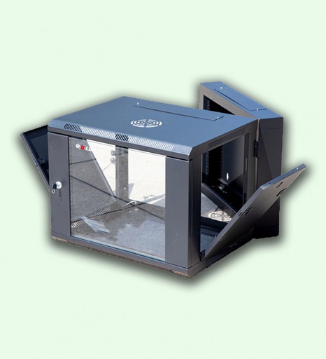 [A-9U] Armoire informatique 9U avec étagère W-D-LINK