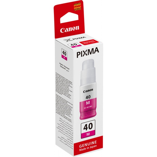 [3401C001AA] Bouteille CANON GI-40 Magenta