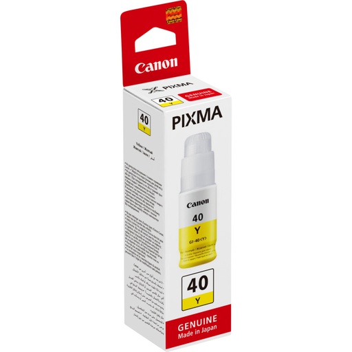 [3402C001AA] Bouteille CANON GI-40 Jaune