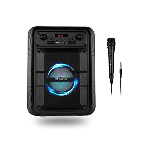 Haut parleurs NGS Roller Lingo - 20W Bluetooth + Microphone