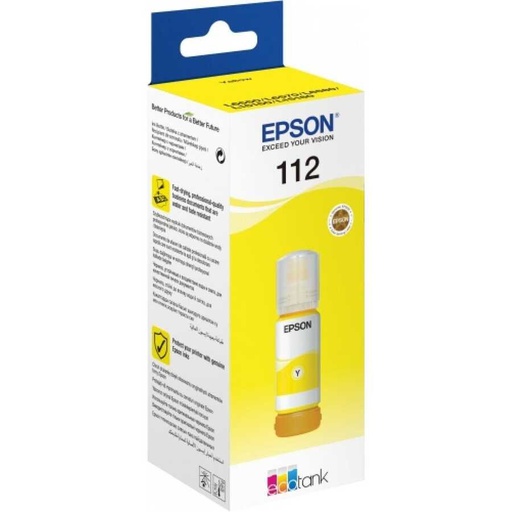 [C13T06C44A] Epson 112 Jaune - Bouteille d'encre EcoTank d'origine