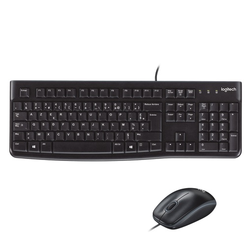 [920-002539] Clavier Souris Logitech MK120 avec fil